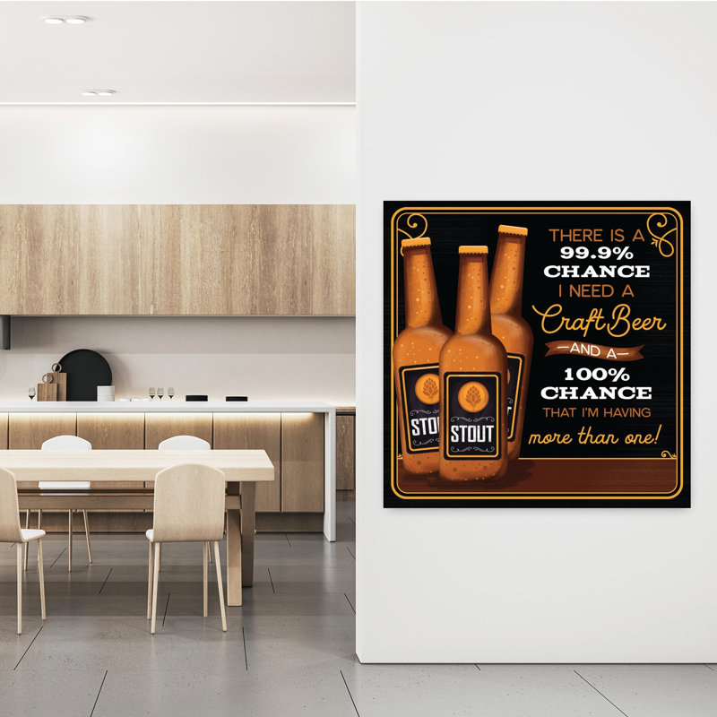 100 Chance Art contemporain, H 48 po x l 48 po