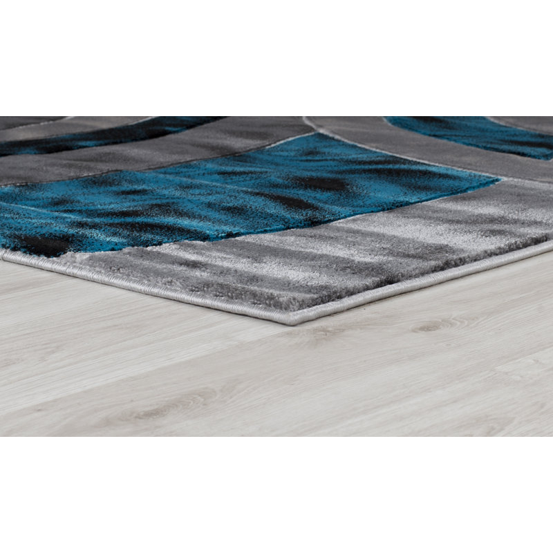 Adonia Geometric Indoor Rug, Round 8'1"