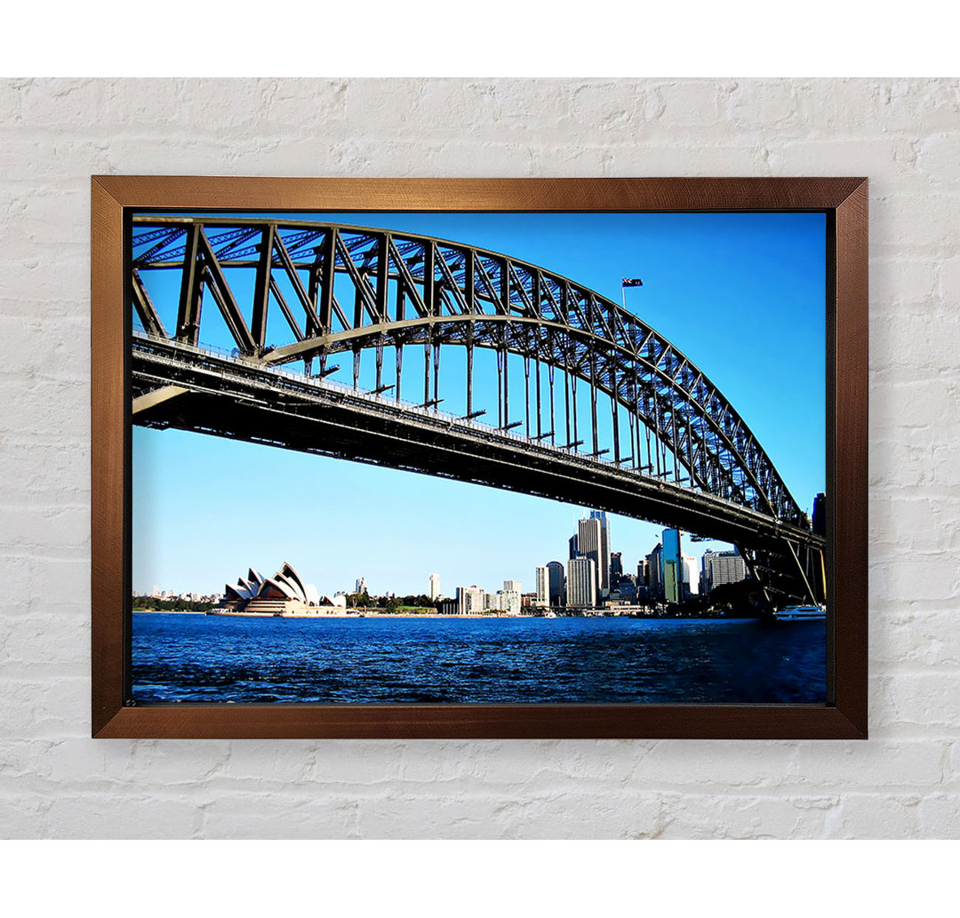 Sydney Harbour Bridge Day Time - Einzelner Bilderrahmen Kunstdrucke