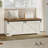 47.2" Storage Chest, Large Storage Trunk with 2 Hinges, Farmhouse Wooden Box Bench, Lift-Top Organizer Chest, Entryway Trunk for Bedroom, Living Room, White-1928021760-1928021761