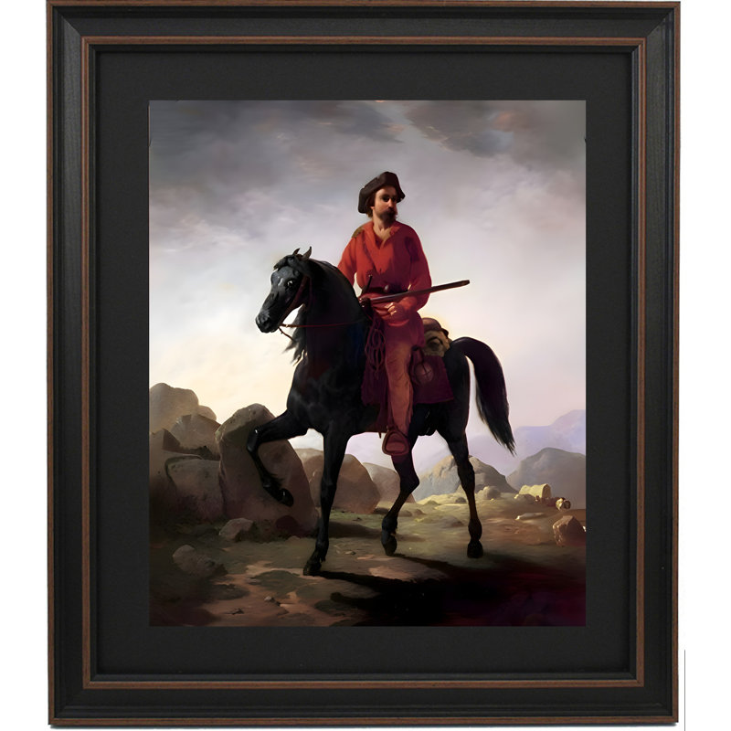 «Kit Carson» par William Tylee Ranney, 24" H x 22" W