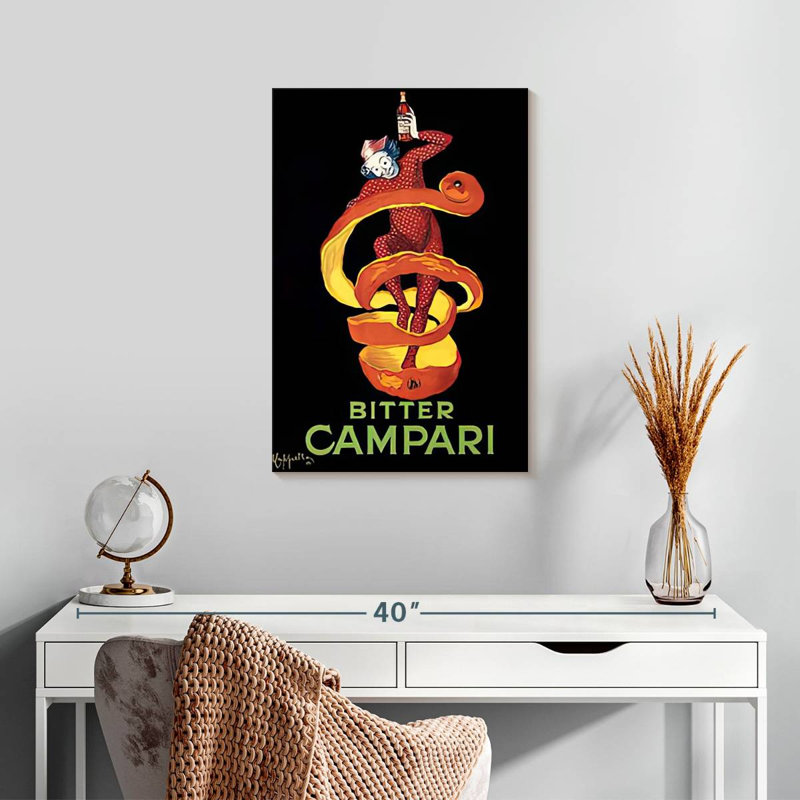 Tergel amer Campari, H 24 po x l 16 po