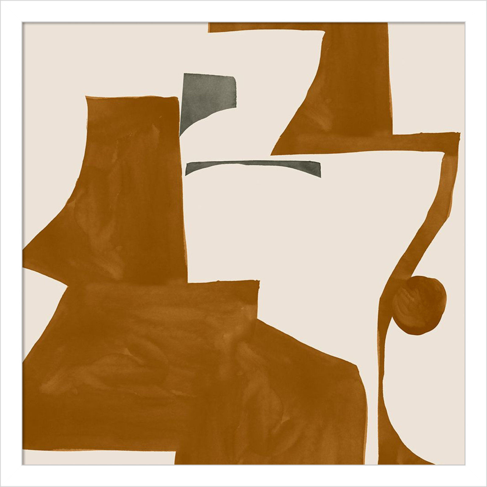 Forecast by Sozi, White, 17" H x 17" W x 1" D