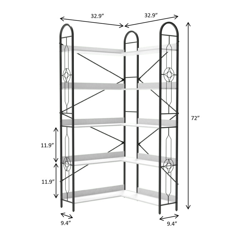 5 Tier Bookshelf