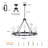 Farmhouse Wagon Wheel Chandelier-1485775566