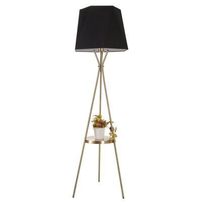 Breigha 165cm Tray Table Floor Lamp