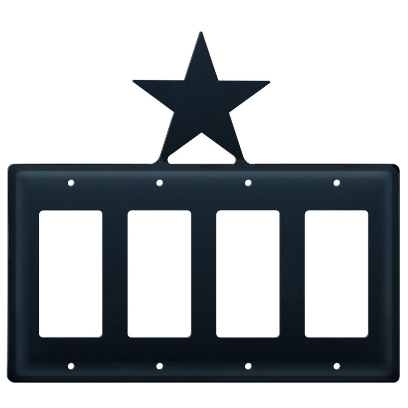 Star 4-Gang Rocker Wall Plate