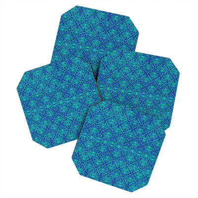 Giffin Wood Square 4 Piece Coaster Set