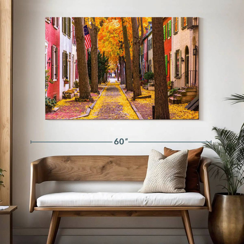Sirci Philadelphia Autumn Lane, H 34 po x l 51 po