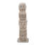 Décor de tribu ancienne 3,5 x 3,5 x 15,7 po, décoration de jardin intérieur / extérieur