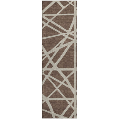 Premium Machine Washable Cossette AMF1040 Geometric Rug
