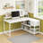 55" Farmhouse L-Shaped Desk-121448685