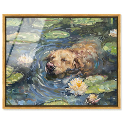 Art mural en verre acrylique Monet