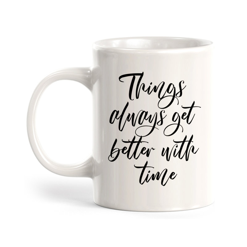 Coffee Mug, 11 oz., Polypropylene Plastic