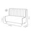 Banc rembourré en similicuir Mikka-483031622