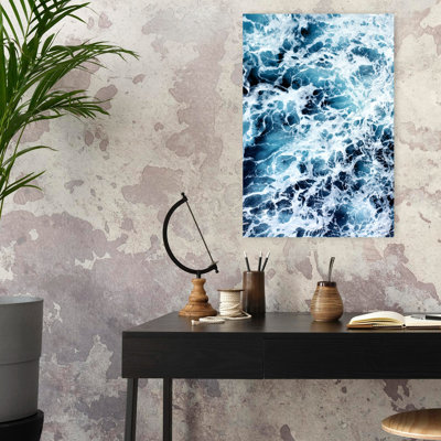 Art de paysage côtier abstrait White River