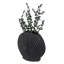 Black 65cm Ceramic Table Vase