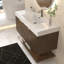 Ensemble de meuble-lavabo mural 48 pouces avec portes et tiroir intérieur Moreno Stella-95088517