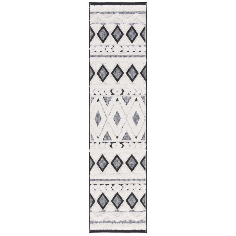 Amruth Performance Southwestern Indoor/Outdoor Area Rug, Runner 2' x 8'