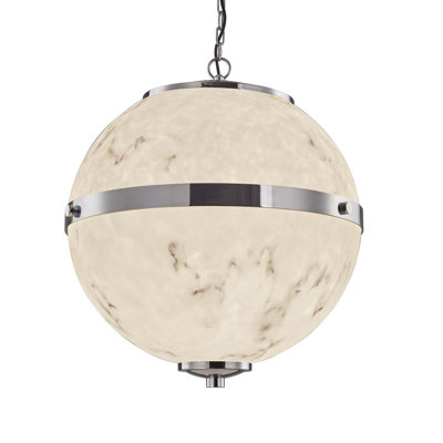 Krushi 3 - Light Dimmable Globe Chandelier
