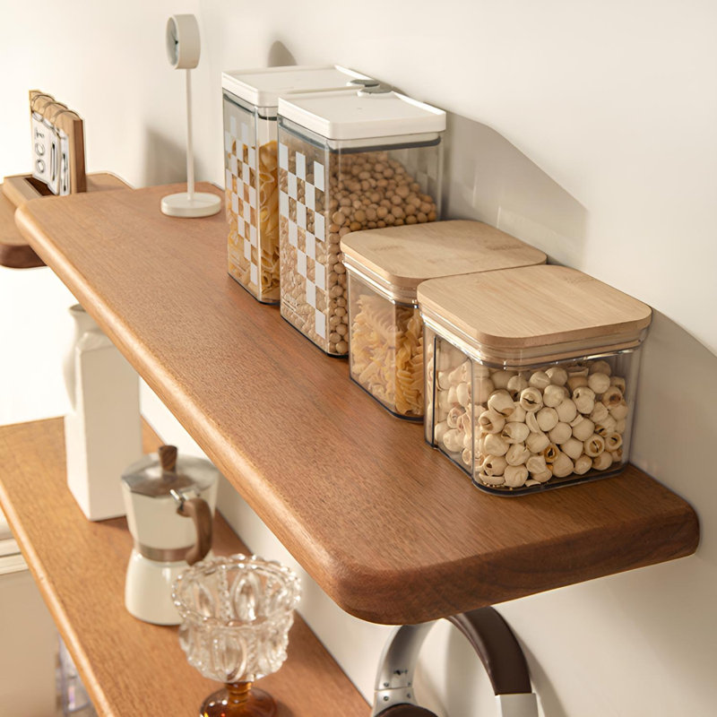 Tablette murale flottante en bois massif, H 1,1 po x l 39,37 po x P 7,87 po