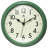 Midcentury/Modern Round Plastic Wall Clock 9.5 Inches-709414039