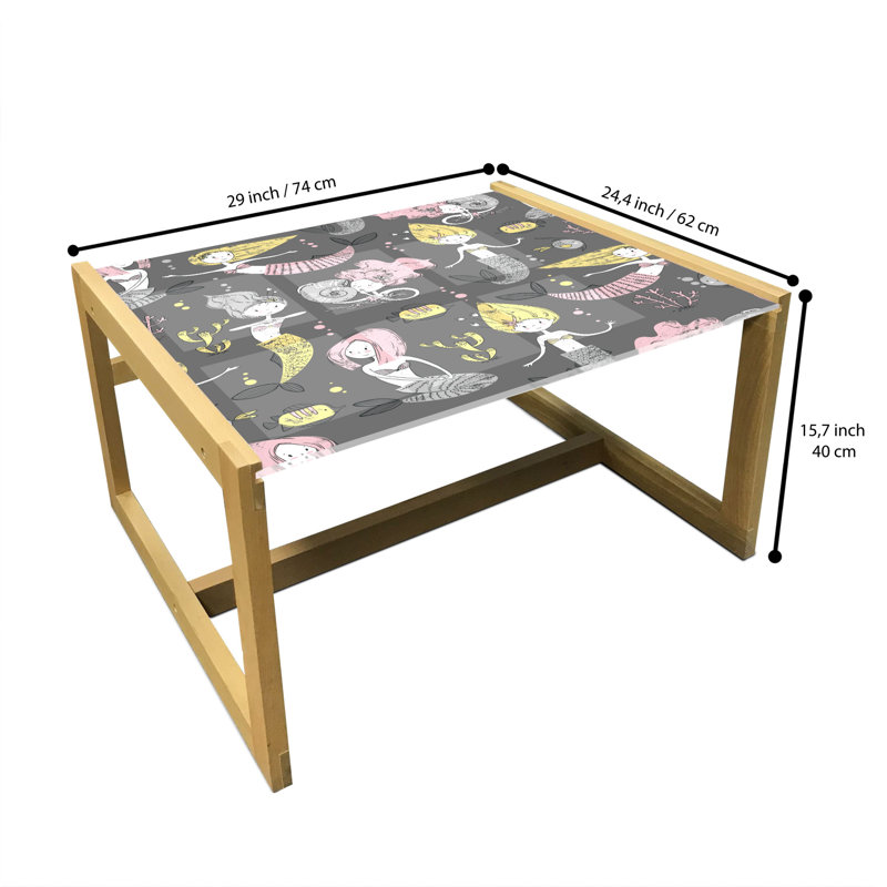 Jaivyn Sled Coffee Table, 62cm H x 74cm W x 40cm D