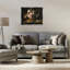 Art mural classique sur toile flottante encadré noir classique par one1000paintings-70395538-70395550