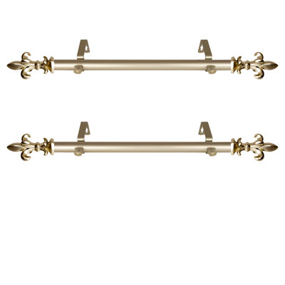 Wanita Stainless Steel Adjustable Single Curtain Rod