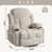 Swinging recliner massage heated sofa-18988520
