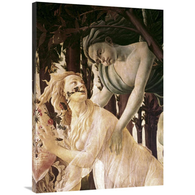 " La Primavera Detail " by Sandro Botticelli Graphic Art Print