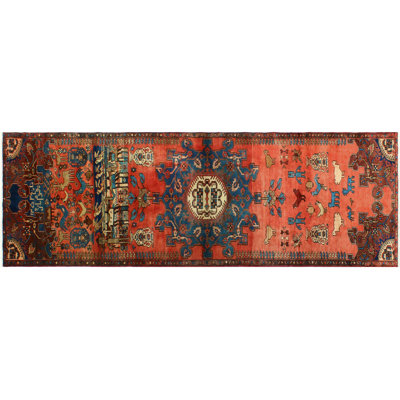 Lornalee One-of-a-Kind 3'3" X 10'4" 1980s Runner Wool Area Rug