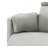 Sagen Gray Faux Leather Glider Recliner With Swivel
