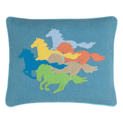 The Drift Linen Lumbar Rectangular Pillow Cover