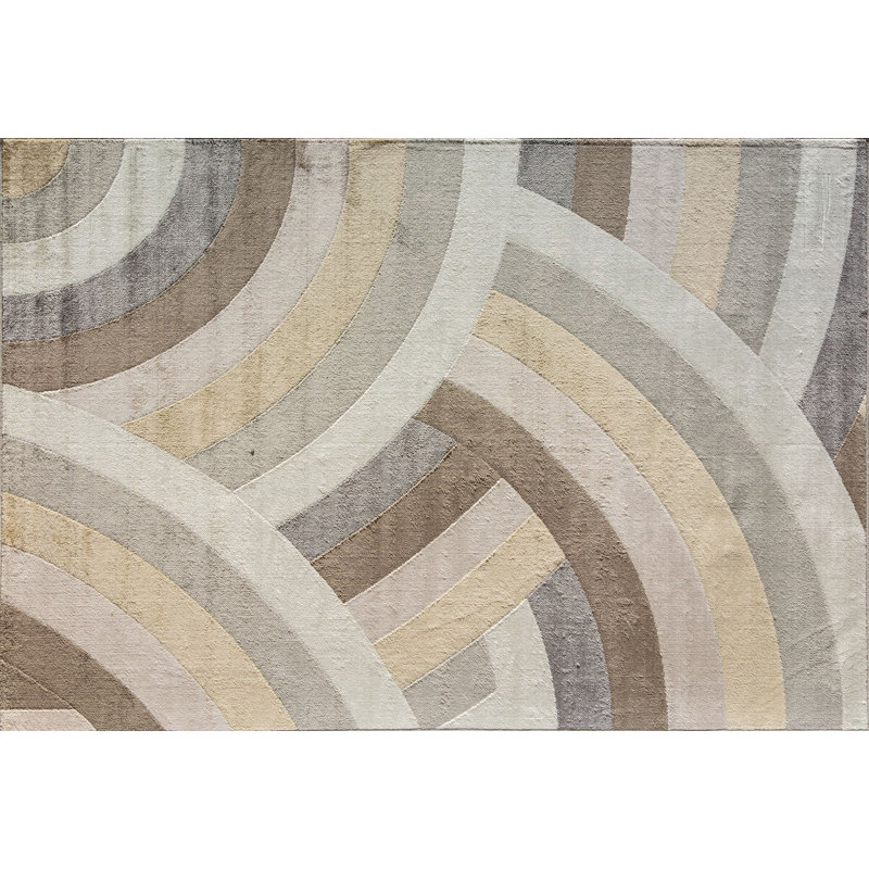 Tapis à motif géométrique Vera Vera, Rectangle 5 pi x 7 pi