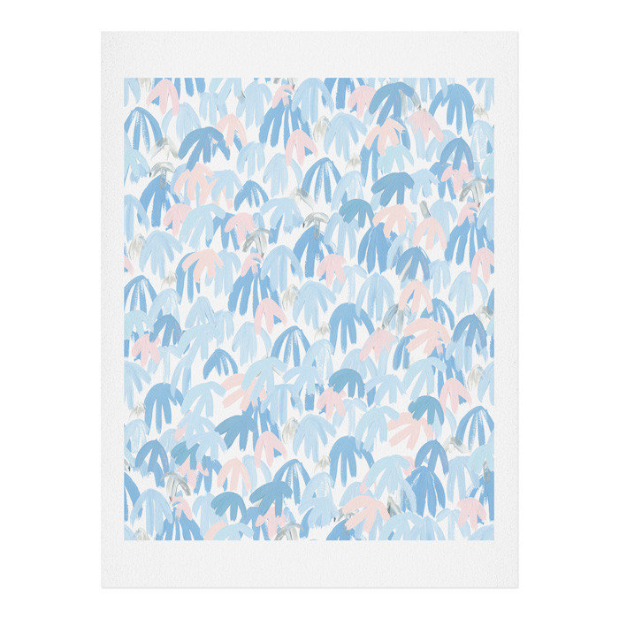 « royal palms », impression, H 20 po x l 16 po x P 0,13 po