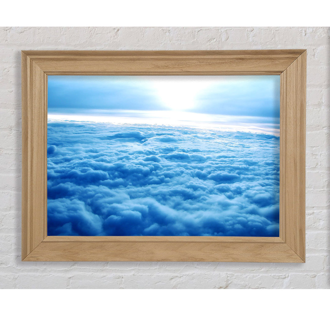 Above The Clouds - Einzelne Bilderrahmen Kunstdrucke