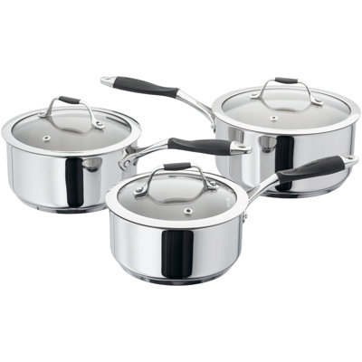 Stellar, James Martin - 3 Piece Saucepan Set with Lids