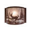 Rustic Lodge 1 - Light Flush Mounted Sconce