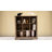 9-Cube LED Bookshelf - Mid-Century Modern Wood Storage Shelf for Bedroom, Living Room & Office-307413901