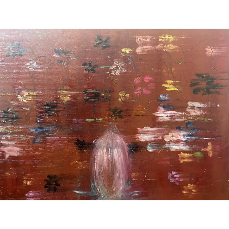 Fleurissez dans votre propre temps | Peinture par Deepali Bhanushali | Huile sur toile