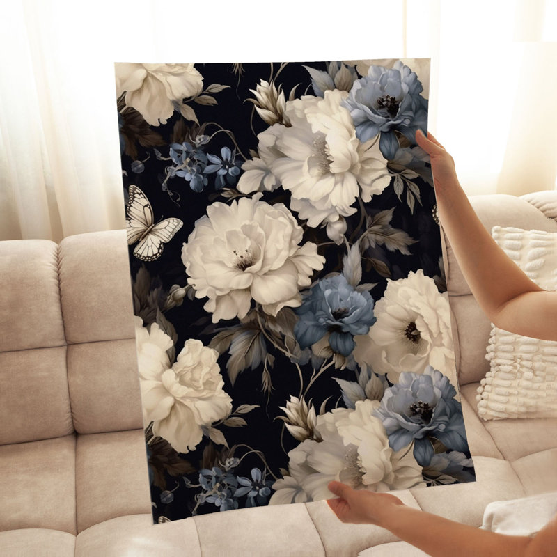 Fleurs florales luxueuses I, H 30 po x l 20 po