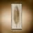 Golden Leaf Brown Background Shadow Box With Golden PS Frame