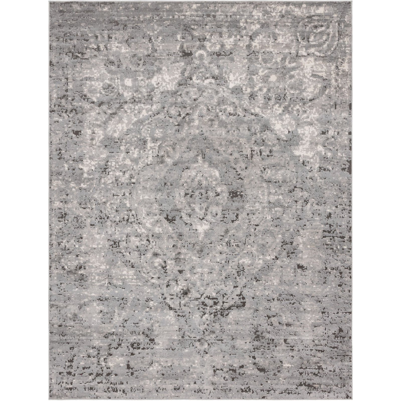 Geddis Ikat Indoor Rug, Rectangle 2'2" x 3'