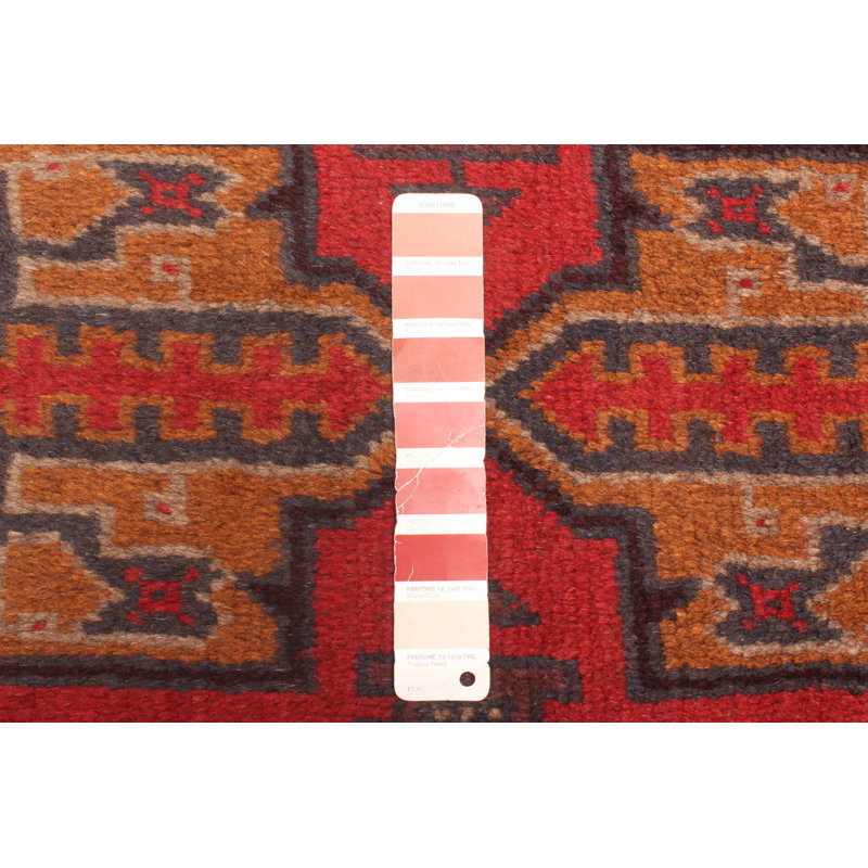 Rizbaft Red Rug 3'7" x 6'0"