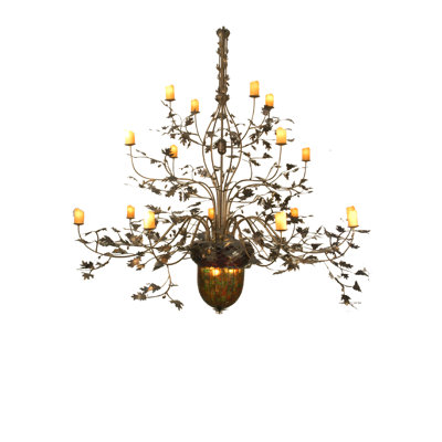 Rustic Lodge 19 - Light Chandelier