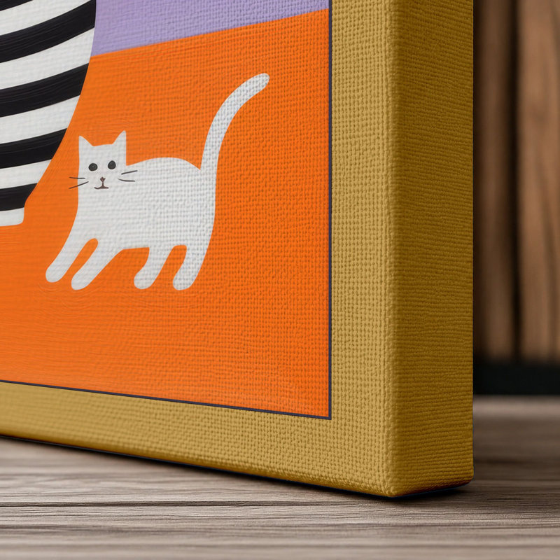 Print, 36x24 - 91.4 x 61.0 cm, Ochre Border