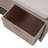 Entryway Bench with Removable Basket and Drawers-966252599