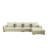 Castello Collection Upholstered L-Shaped Sectional-55043454-55043455