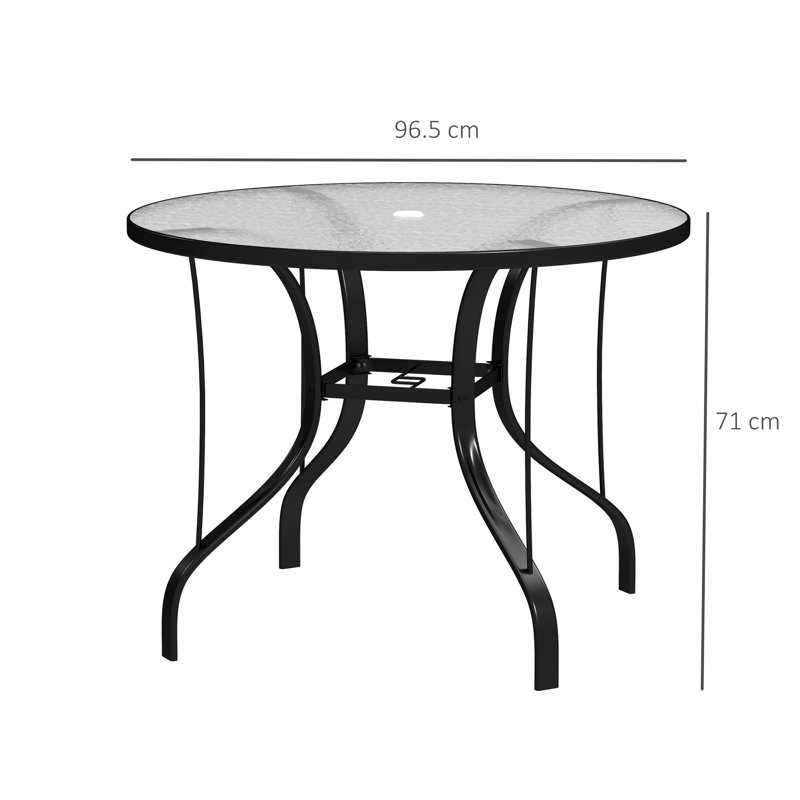 Round 4 - Person 96.5Cm L Outdoor Table